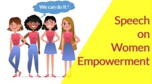 Speech on Women Empowerment for Students in 800 Words
