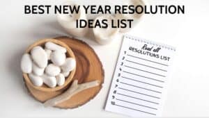 60+ Best New Year Resolution Ideas list for the year 2020
