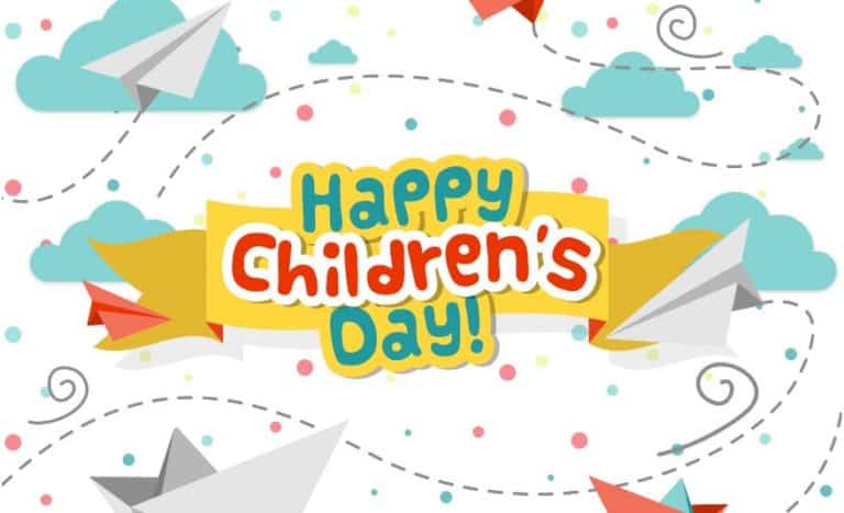 simple speech on children's day