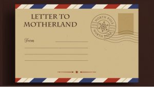 How to write a Letter to Motherland? - with Sample formats