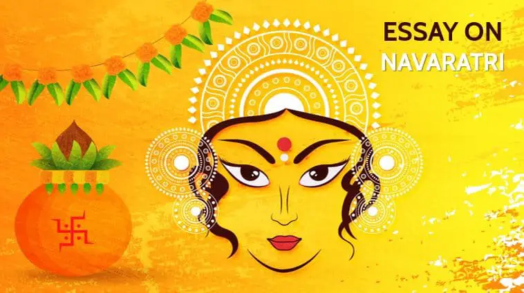 Essay on Navratri Festival for Students and Children in 1000 Words