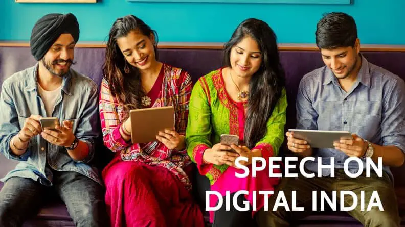 Speech on Digital India for Students and Children in 1000 Words